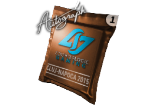 Капсула с автографом | Counter Logic Gaming | Клуж-Напока-2015